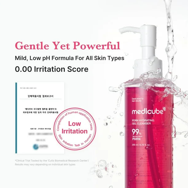 MEDICUBE - PDRN HYDRATING GEL CLEANSER 200ml