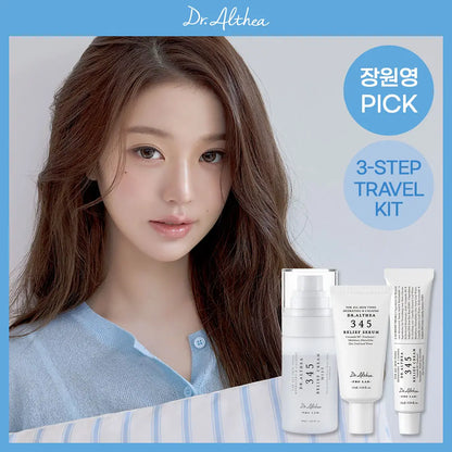 DR ALTHEA - 345 Relief Travel Kit | Mist + Serum + Cream | Kit de Skincare Coreano