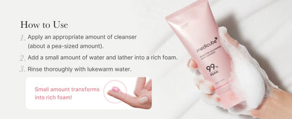 MEDICUBE - PDRN PINK NIACINEAMIDE WHIP CLEANSER 120g
