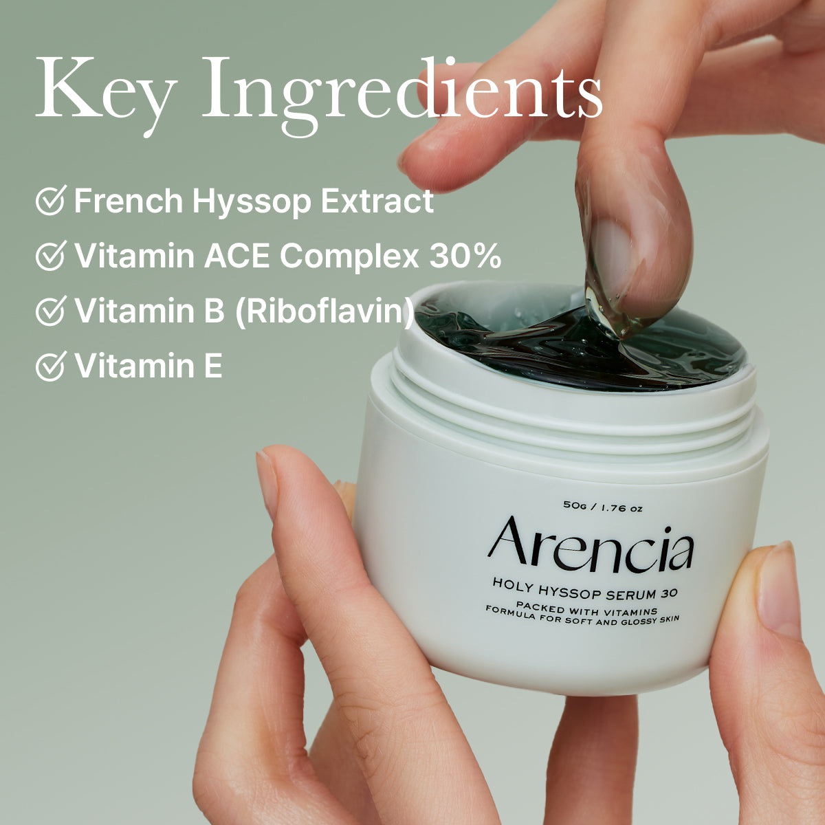 ARENCIA - Holy Hyssop Serum 30,  50g