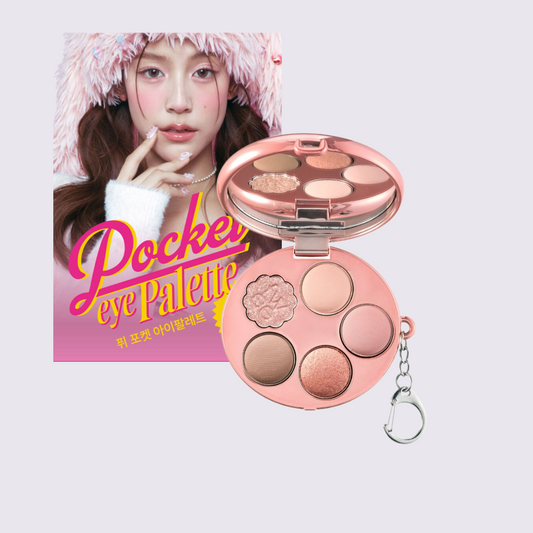 FWEE - Pocket Eye Palette 5 Colors Option EP02 Yogurt Peach