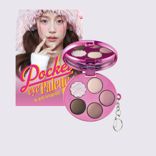 FWEE - Pocket Eye Palette 5 Colors Option EP05 Grape Bonbon