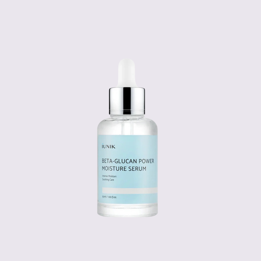 iUNIK - Beta Glucan Power Moisture Serum 50ml | Sérum Coreano Hidratante para Barrera Cutánea