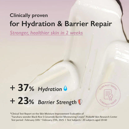 HARUHARU - Black Rice 5 Ceramide Barrier Moisturizing Cream 50ml