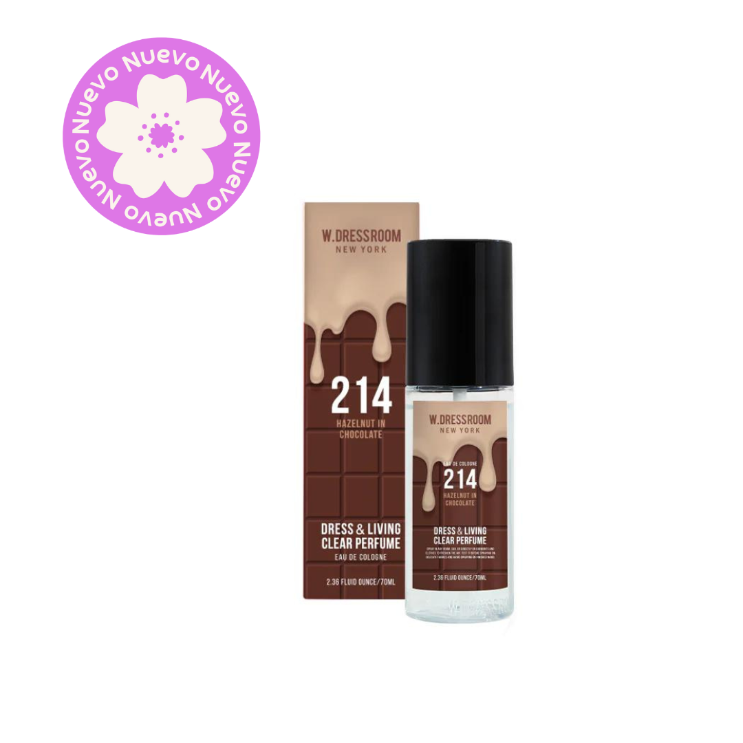 W.DRESSROOM - Dress&Living Clear Perfume No.214 Hazelnut In Chocolate 70ml