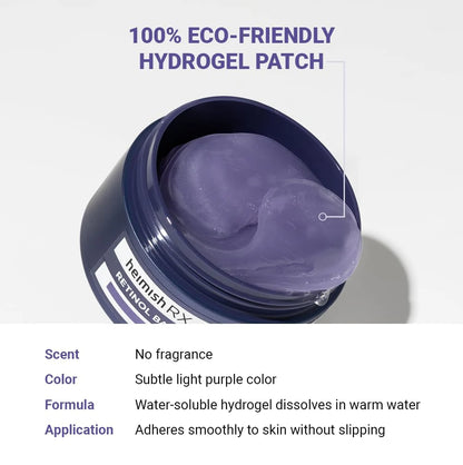 HEIMISH - RX RETINOL BAKUCHIOL HYDROGEL EYE PATCH, 60 pzas