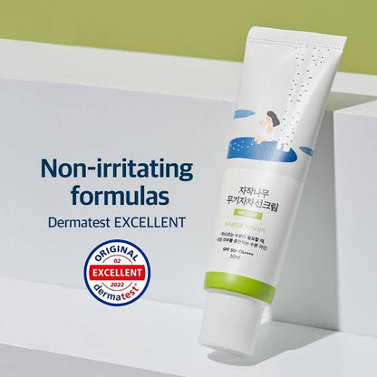ROUNDLAB Protector Solar Birch Juice Mild-Up SPF50+, PA++++ INCLUYE CLEANSER MINI DE REGALO