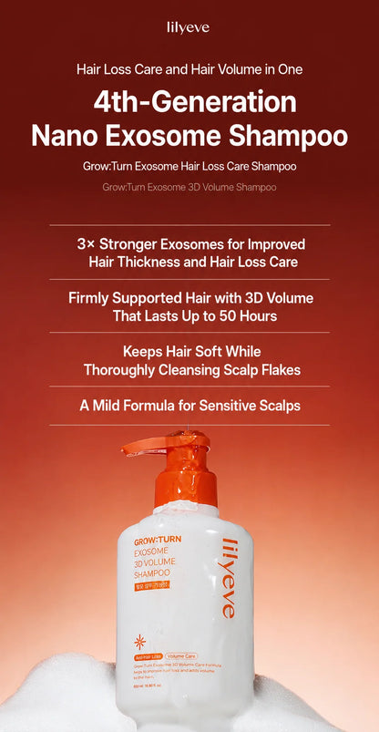 LILYEVE - GROW EXOSOME 3D Volume Shampoo 500ml