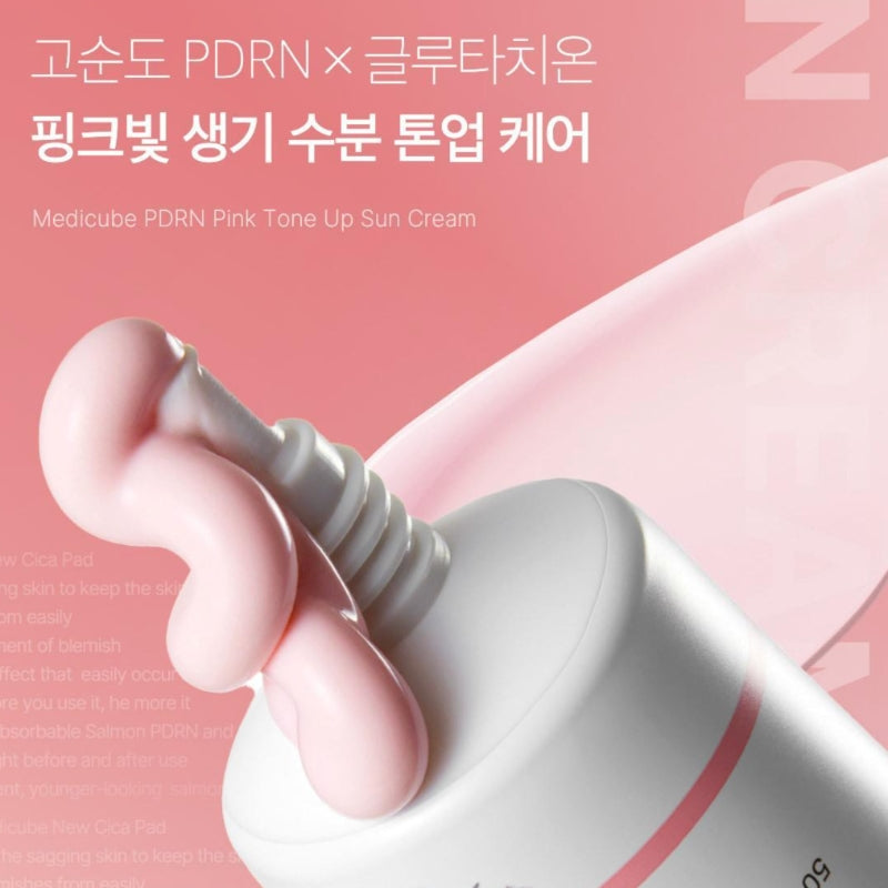 MEDICUBE - PDRN PINK TONE UP SUN CREAM SPF 50+ PA++++. 50ml