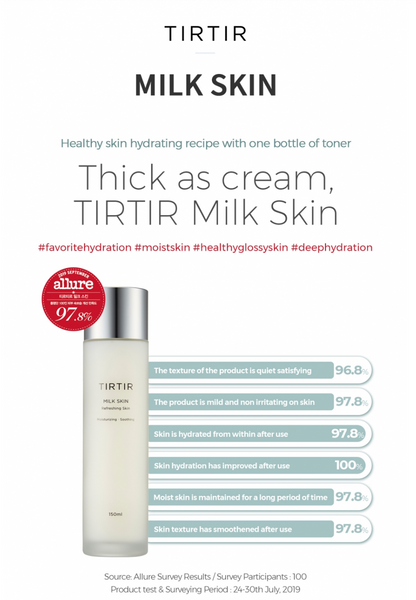 TIRTIR - MILK SKIN TONER 150ML