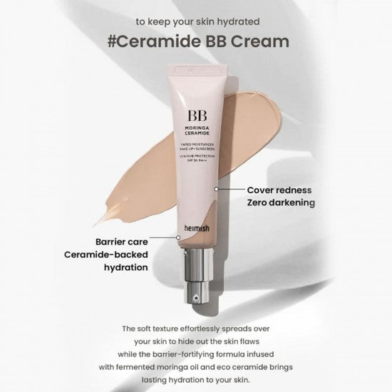 HEIMISH - Moringa Ceramide BB Cream SPF 30 PA++ ,25 Medium