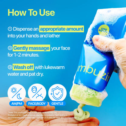 NUMBUZIN - Zero Blemish Clarifying 2% Sulfur Cleansing Foam 150ml