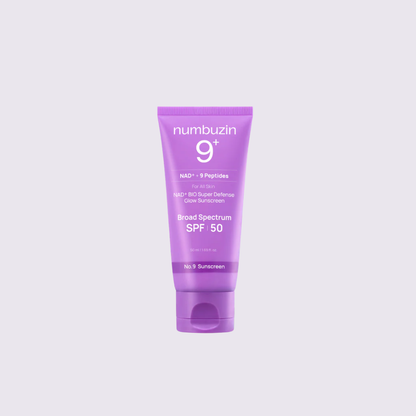 NUMBUZIN - No.9 NAD+ + 9 Peptides BIO Super Defense Glow Sunscreen