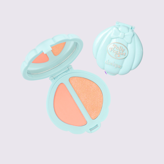 DASIQUE - Polly Pocket Little Blush Palette #02 Peach Tangerine | Paleta de Rubores Edición Limitada