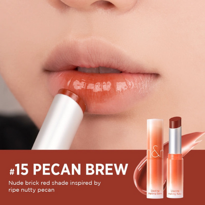 ROMAND - Glasting Melting Balm - 15 Pecan Brew