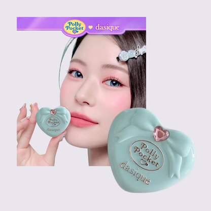 DASIQUE - Polly Pocket Souffle Color Pot Pocket Coral | Tinte para Labios, Mejillas y Ojos Edición Limitada