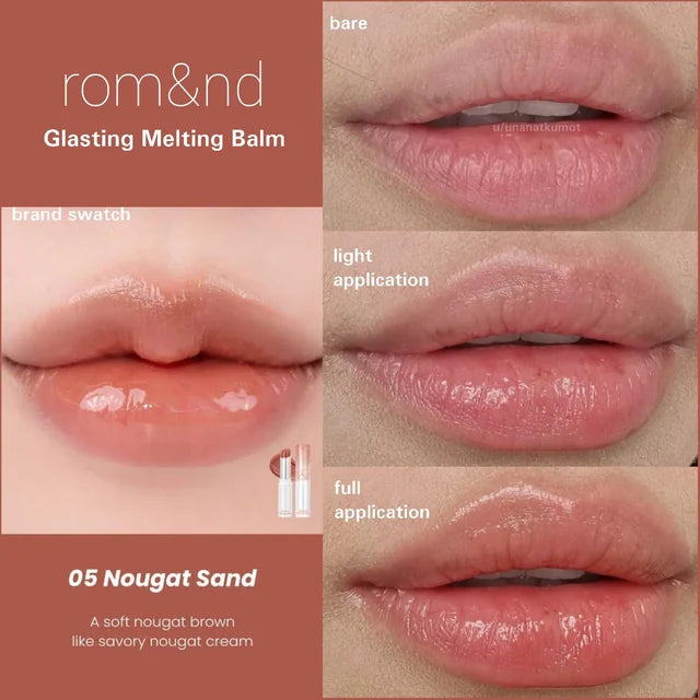 ROMAND - Glasting Melting Balm - 05 Nougat Sand