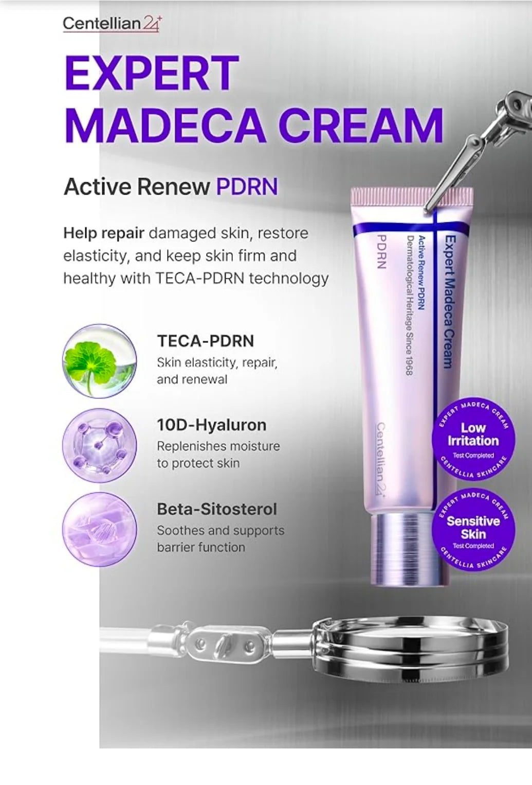 CENTELLIAN24 - Expert Madeca Cream Active Renew PDRN 50ml