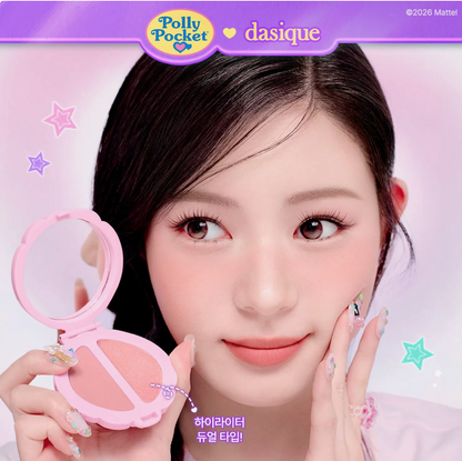 DASIQUE - Polly Pocket Little Blush Palette #03 Lodge Pocket | Paleta de Rubores Edición Limitada