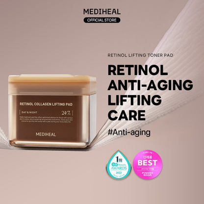 MEDIHEAL - Retinol Collagen Lifting Pad 100ea