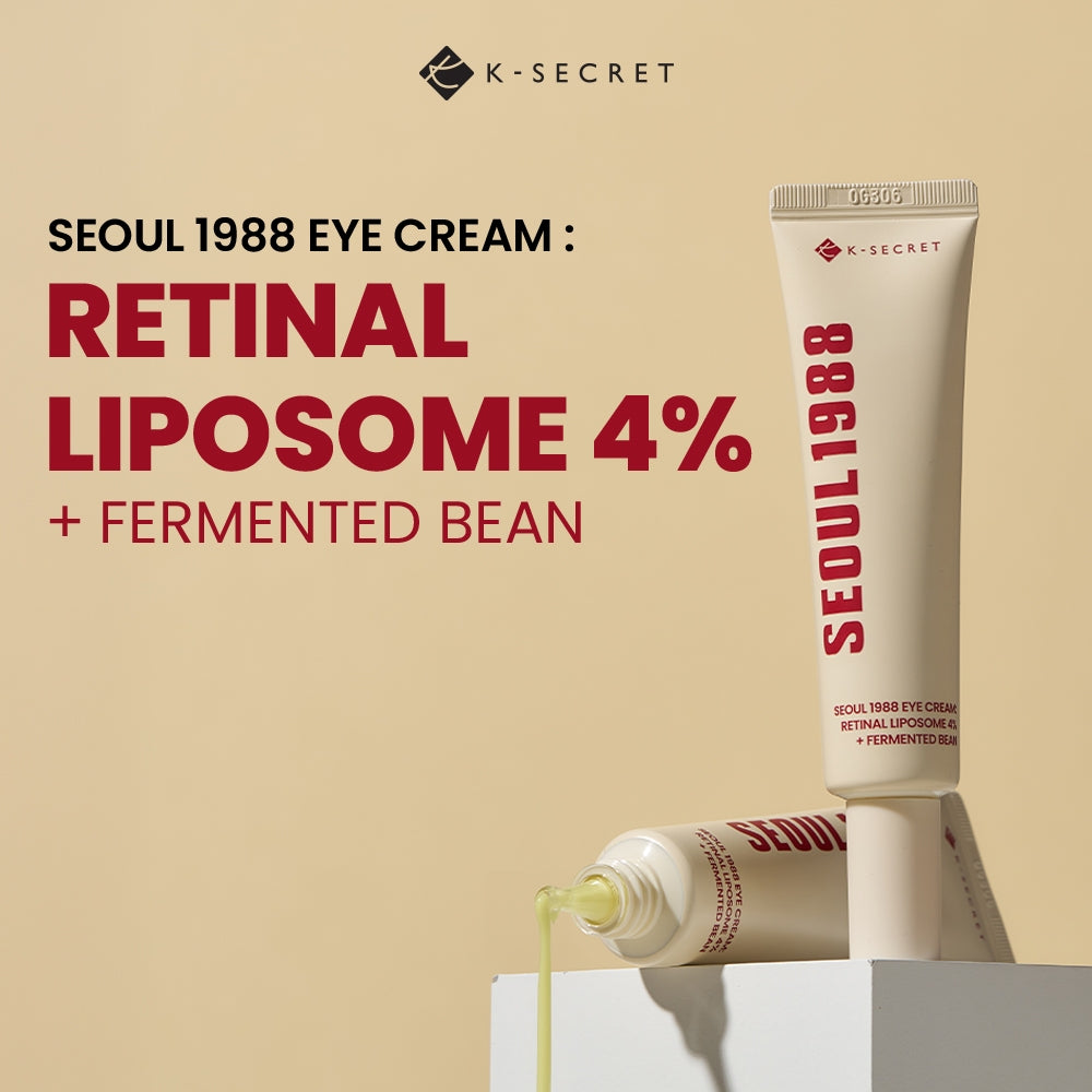 KSECRET - SEOUL 1988 Eye Cream : Retinal Liposome 4% + Fermented Bean