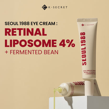 KSECRET - SEOUL 1988 Eye Cream : Retinal Liposome 4% + Fermented Bean