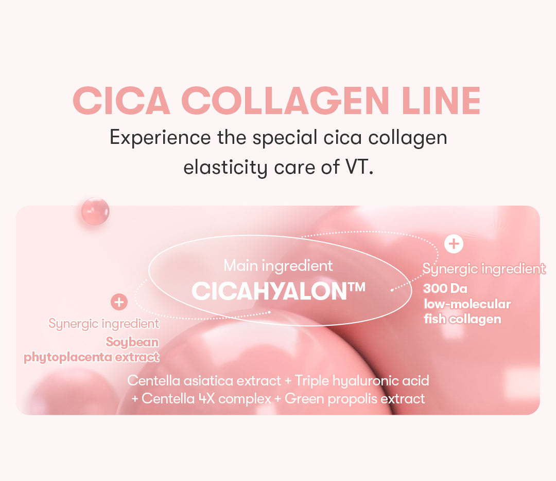 VT COSMETICS - VT CICA COLLAGEN MASK, 30 pzas