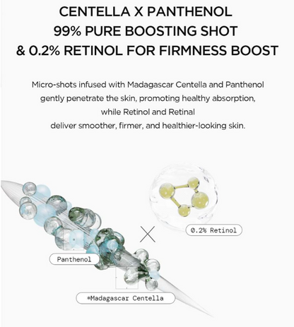 SKIN1004 - Madagascar Centella Retinol 0.2 Boosting Shot Ampoule 30ml