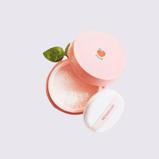 SKINFOOD - Polvo Mineral Peach Cotton Multi Finish Powder, 5 gr (pequeño)