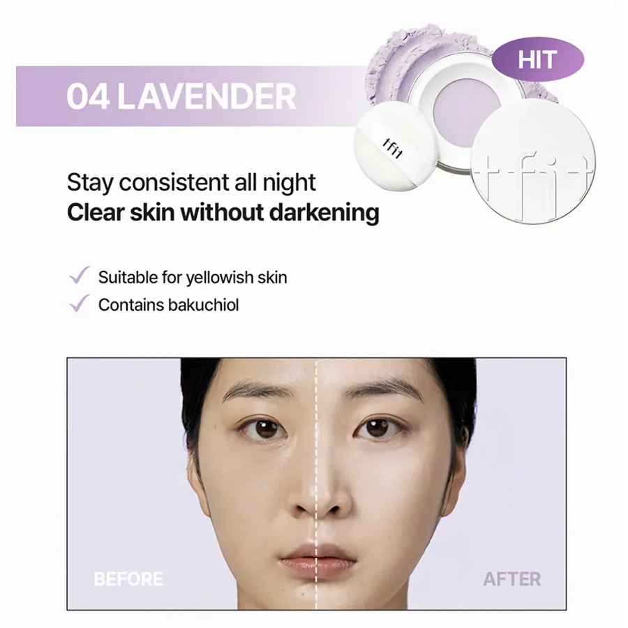 TFIT - TRANSLUCENT SET FINISHING POWDER #04 lavender