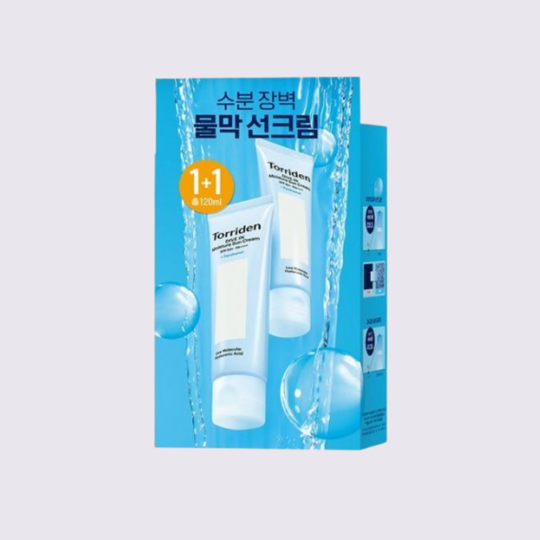 TORRIDEN - 1+1 Protector Solar DIVE-IN Watery Moisture SPF50+ PA++++, 60ml
