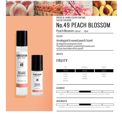 W.DRESSROOM - Dress & Living Clear Perfume No.49 Peach Blossom 70ml